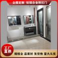 Villa simple tempered glass narrow frame bathroom aluminum alloy bathroom door with various models and types