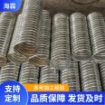 Prefabricated hole of viaduct can be customized steel strand conduit prestressed anchor bolt metal embedded bellows