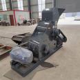 Low energy consumption small double rotor non sieve bottom crusher, slag and coal slag dry and wet material crusher