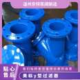 Jingte valve American standard Y-type filter flange has complete drainage for weakly corrosive gases and liquids