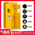 Gas cylinder cabinet explosion-proof all steel safety cabinet laboratory with alarm gas single and double cylinder gas cylinder cabinet