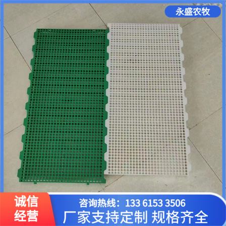 Easy installation and disassembly of chicken, duck, and goose manure leakage plates, plastic manure leakage net pads for chicken, duck, goose, and poultry