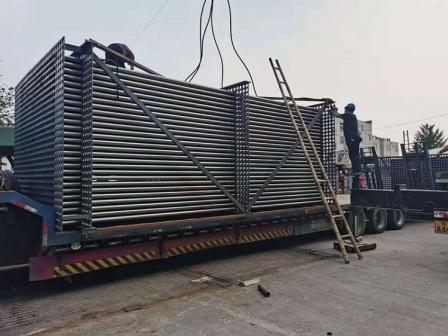 Hongjiang customized titanium steel composite tube boiler air preheater has long corrosion and impact resistance life