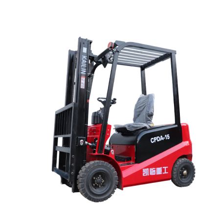 Electric forklift, small 1 ton Cart, storage rack, warehouse stack height 1.5 tons, lifting and handling equipment manufacturer