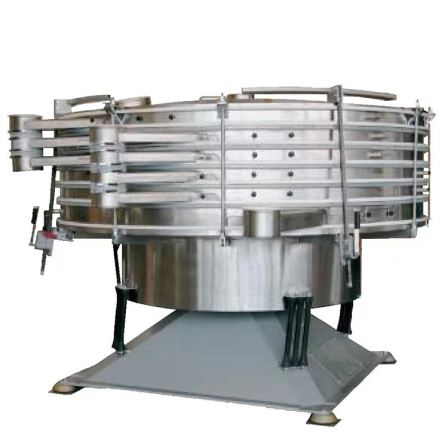 Yuanrun Machinery Carbon Steel Screening Machine Circular Swing Screen for Granular Materials Suitable for Fine Powder Vibration Screen