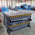 Reggieden axle L-type pit type processing aluminum ramp tabletop type loading and unloading platform