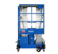 Mobile aluminum alloy elevator electric hydraulic lifting platform high-altitude operation maintenance vehicle