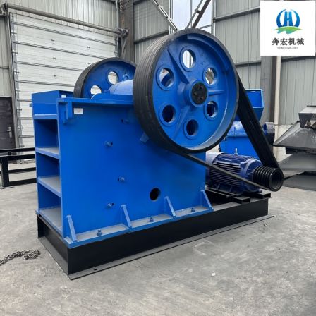 Benhong 500x750 jaw crusher frame integrated structure 0830 vibration feeder stone crushing equipment