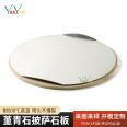 Cordierite pizza baking tray pizza stone oven baking stone oil absorption thin crisp pizza baking stone custom