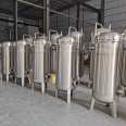 Stainless steel bag type industrial pre-treatment equipment with large flow rate multi bag filter