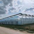 Steel skeleton vegetable greenhouse, single arch greenhouse, spring and autumn cold and warm bread and strawberry greenhouse, double mold film solar greenhouse