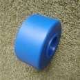 Blue oily nylon pulley customized anti wear pa processing roller modified nylon wheel plastic wheel