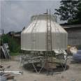 Industrial fiberglass small heat dissipation equipment, circular cooling tower with high strength and long service life