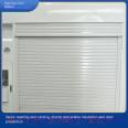 PVC fast Roller shutter anti-corrosion and wear-resistant gray warehouse basement special vibrating door industry