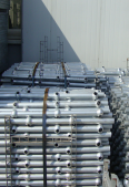 Hot dip galvanized spherical column with top filling, three ball joint railing, 1.2-meter high multi bar ball column fence