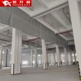 Hengkaili heat-resistant and fireproof fixed smoke blocking vertical wall high-rise civil building smoke prevention zones can be customized