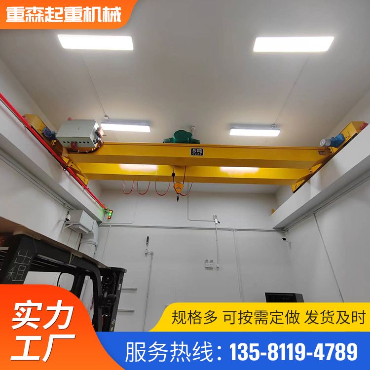 Double beam bridge crane explosion-proof electric 10 ton 20 ton 32 ton QD crane aerial crane