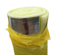 Qiyu aluminum foil glass wool roll felt fireproof heat insulation cotton sound-absorbing cotton centrifugal Glass wool