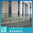 Terrace glass railing Yinuo guardrail factory package welding installation with protective partition, villa home decoration can be constructed