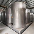 Yushuo Processing Customized non-standard stainless steel storage tanks for second-hand 10-200 cubic meters of internal and external polishing, insulation and heating