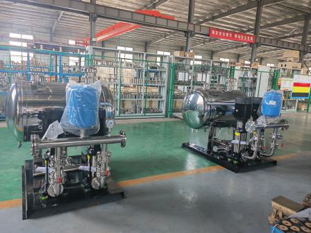 Customized high-rise non negative pressure water supply equipment by the manufacturer, a complete set of variable frequency water supply equipment for daily use and backup