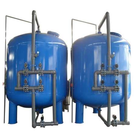 Haitekong Compressed Nitrogen Cooling Water System Quartz Sand Filter Fully Automatic Backwashing Treatment Equipment