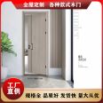 Light luxury customized stickers, all wooden doors, interior decoration, space doors, and fast delivery