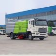 Dongfeng Blue Brand multifunctional integrated washing and sweeping vehicle with strong dust removal and cleaning ability