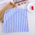 Coral velvet cloth wholesale thickened stripe degreasing and cleaning kitchen supplies, water absorption, bowl wiping, dishwashing cloth