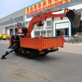 Small digging and lifting wood grabbing machine, unlike the supply of wheel type wood grabbing tools for car grabbing