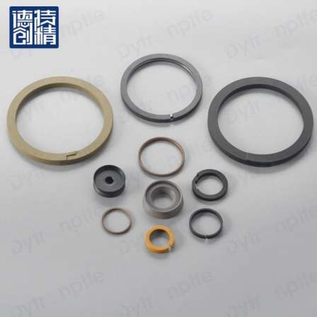 Dechuang modified filled PTFE piston ring guide support ring production of various sealing rings