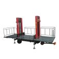 Spot supply of masonry platforms for construction sites - Suspended and suspended unloading workbenches - Hydraulic lifting masonry platforms