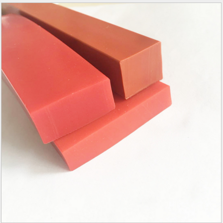 Various sizes of silicone dense square strip, high-temperature resistant flat strip sealing gasket, corrosion resistant, wear resistant, dustproof sealing strip