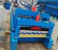 800 Bamboo Glazed Tile Machine Color Steel Antique Tile Pressing Machine Plate Pressing Machine