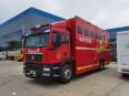 Fire logistics support: Toilet trucks equipped with 8 sets of independent toilets