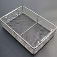 Customizable 304 stainless steel disinfection basket, partition basket, ultrasonic cleaning basket, medical storage and sterilization basket