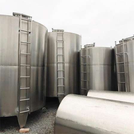 Used 30 cubic stainless steel storage tanks, chemical low-temperature liquid tanks, high temperature resistant to corrosion