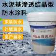 Wanji WJ cement-based permeable crystalline waterproof material concrete pool swimming pool waterproof coating film