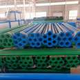 GB 159 * 6 socket type plastic coated composite steel pipe flange connection green inner and outer plastic coated pipes