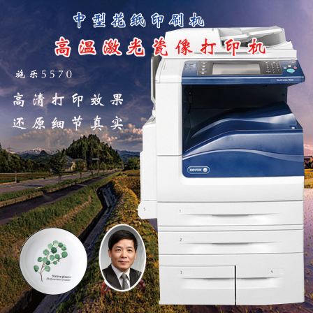 A3 high-definition high-temperature bright red laser ceramic image printer, ceramic flower paper printing machine, customized modification of elderly portraits