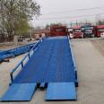 10 ton mobile loading bridge produced by Yingda Mobile Container Forklift Platform Slope Elevator