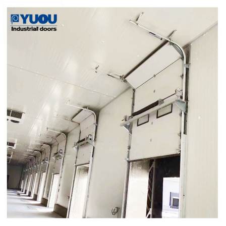Yuou Door Industry Hall Insulation Sliding Door Cold Storage Lift Door Polyurethane Foam Cold Insulation Effect is Good