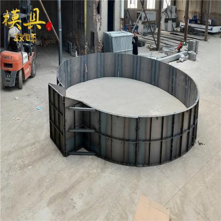 Fan base template, mast, wind power foundation pile mold, 10-20m tight and non deformable, supplied by Zhengwang Factory