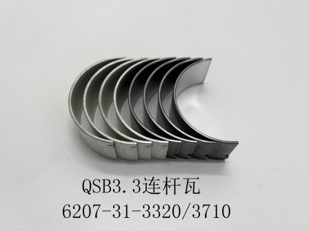 Engine bearing shell QSB3.3 Connecting rod shell 6207-31-3320/3710 Manufacturer's crankshaft connecting rod