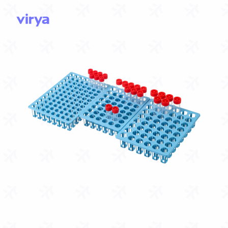 Virya sampling tube holder 48/96 well polypropylene non sterilized 20ml 30ml available