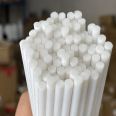 Cylindrical PTFE rod, white PTFE plastic rod, Teflon rod, PTFE rod, Huafu rod