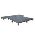 Juchen Outdoor Performance Folding Stage Stainless Steel Material with Wheeled Performance Elevating Platform