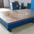 Cast iron platform inspection, flat plate welding workbench inspection, marking, manufacturer can customize