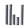 20 inch coconut shell activated carbon core for residual chlorine and odor removal, compression cast carbon rod CTO activated carbon filter cartridge carbon rod