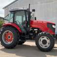 Agricultural medium-sized four cylinder four-wheel drive tractor, multifunctional horsepower, all four wheel tractor, agricultural greenhouse king 554 tractor